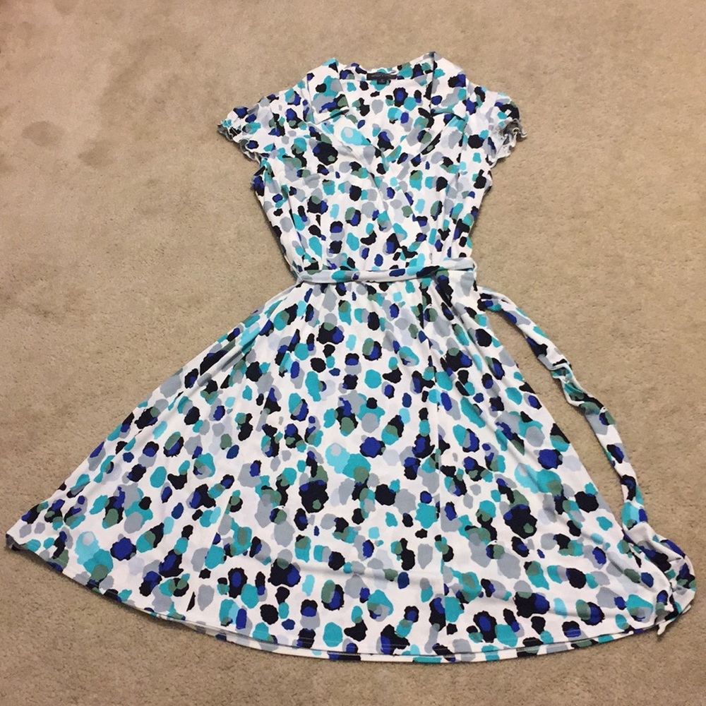 Tahari multi colored dress